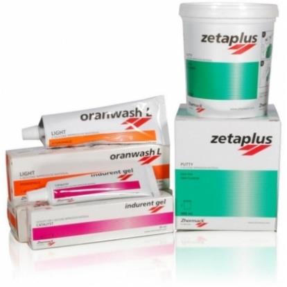 OTISKOVÁNÍ Kromopan 450g Alginátová otiskovací hmota s chromatickým fázovým indikátorem. Model z otisku může být odlit až do 100 hodin po sejmutí otisku bez znatelných změn tvaru.