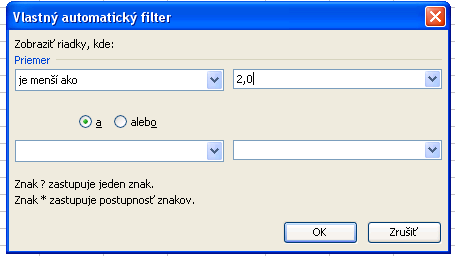 17. 18. FILTROVANIE V DATABÁZE Pri veľkom počte záznamov často potrebujeme zobraziť len niektoré podľa určitých kritérií.