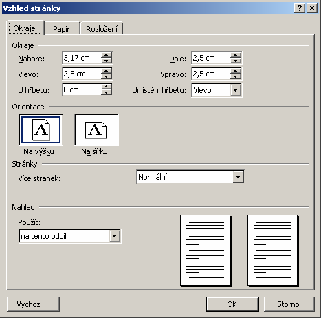 MS Office 2003 K přesnějšímu nastavení formátu odrážek a číslování nebo k vytvoření víceúrovňového číslování použijte příkaz Formát Odrážky a číslování a následně otevřené dialogové okno (resp.