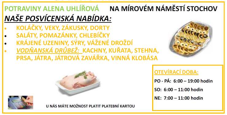 Stránka 11 PŘEDPRODEJ LÍSTKŮ NA POSVÍCENSKOU TANEČNÍ ZÁBAVU BUDE