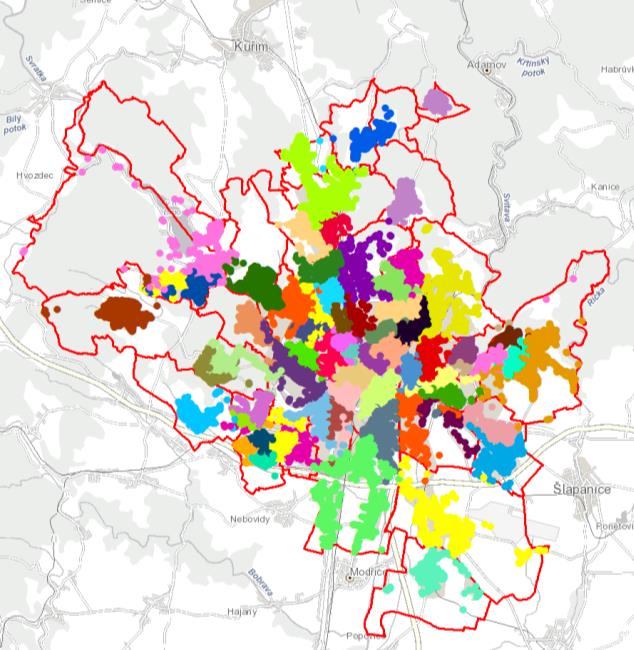 informací Vytvoření nového webového portálu města Brna strategický projekt Geoportál jako