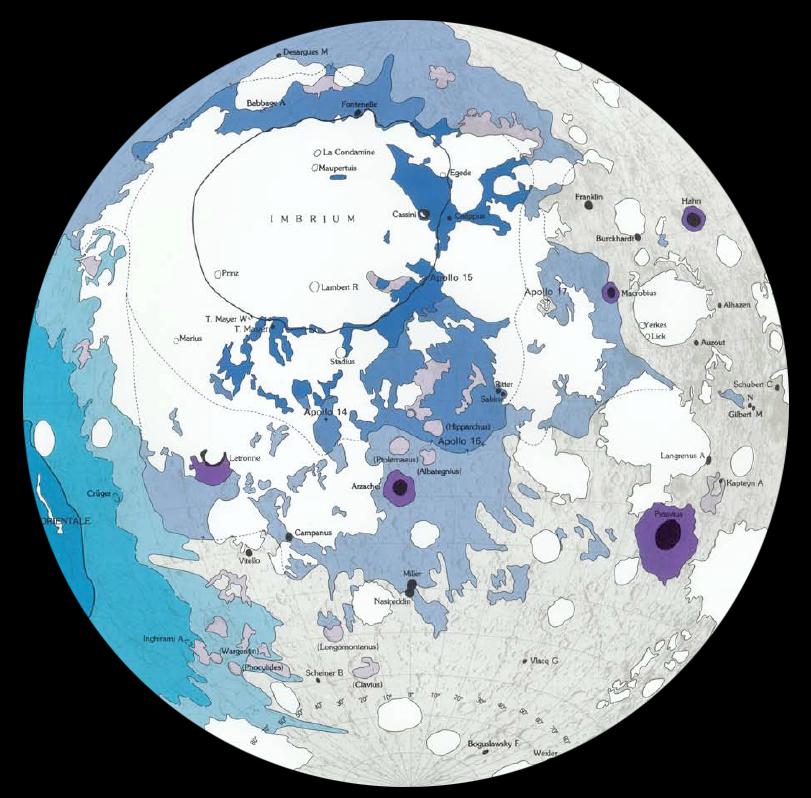 Éra imbrická před 3,2 až 3,85 mld. roků Počátek éry souvisí se vznikem pánve Imbrium.