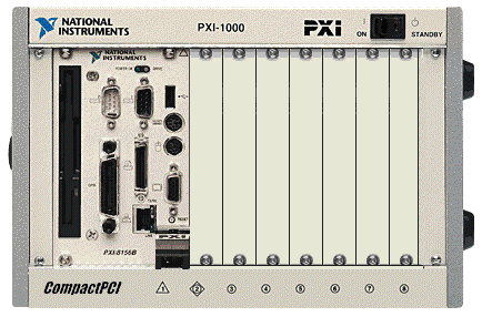 Instalace RT PXI Základní popis Komunikace prostřednictvím Ethernet Předinstalován a připraven RTOS Funkční s LV RT 5.1.2 a NI-DAQ 6.