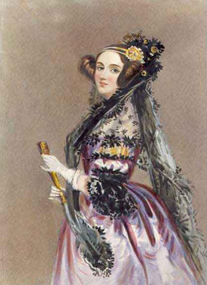 Augusta Ada Kingová, hraběnka z Lovelace (Augusta Ada Byronová) 10. prosince 1815 Londýn 27.