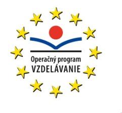 Cieľ projektu: Vytvorenie a implementácia školského vzdelávacieho programu s využitím inovovaných foriem a metód výučby na požiadavky spoločnosti.