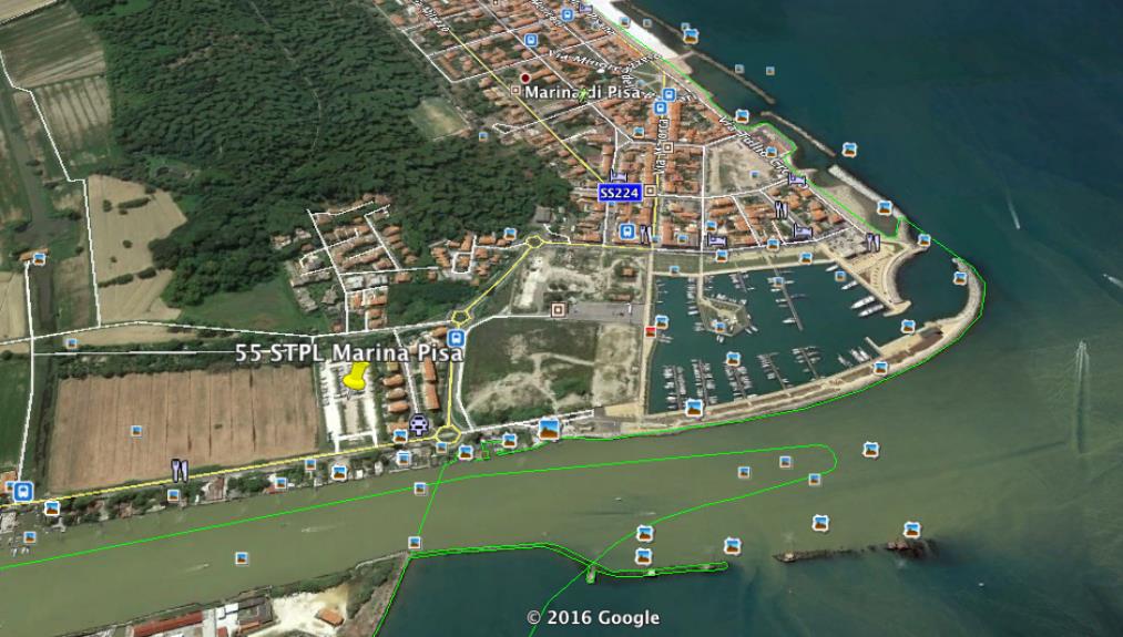Od ferraty na STPL je to 522 km, cca 6.