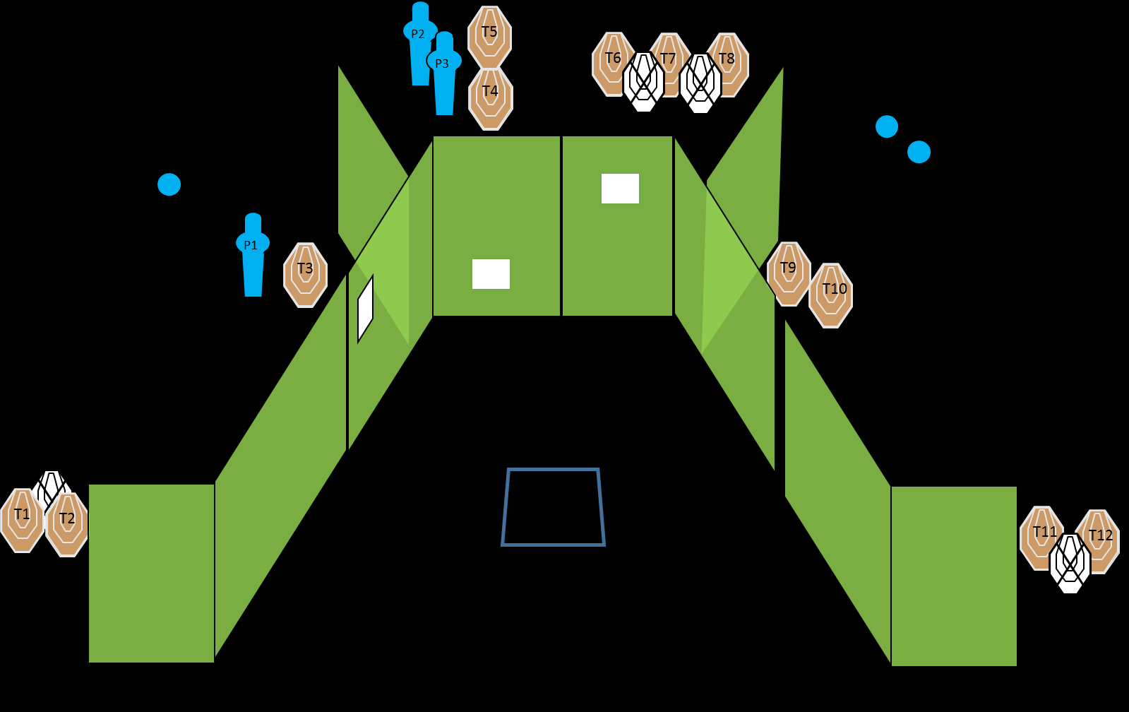 Stage 3 Typ situace: Dlouhá Hodnocení: Comstock Min. počet ran: 30 Vzdálenost: Do 25 m 12 IPSC, 3 P, 3 PL, 4 NS Max. počet bodů: 150 Start.