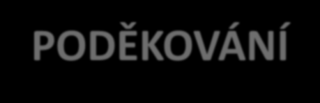 PODĚKOVÁNÍ A. J. M. A. J. J. P. A. Ambrož Hajšlová Hanzl Milcová Pavliková Pulkrabová Rössner, Jr.