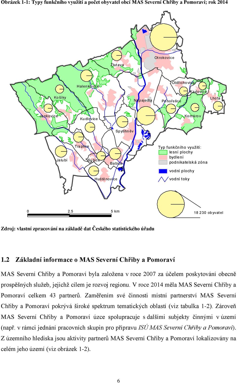 5 5 km 18 2 30 ob yvatel Zdroj: vlastní zpracování na základě dat Českého statistického úřadu 1.