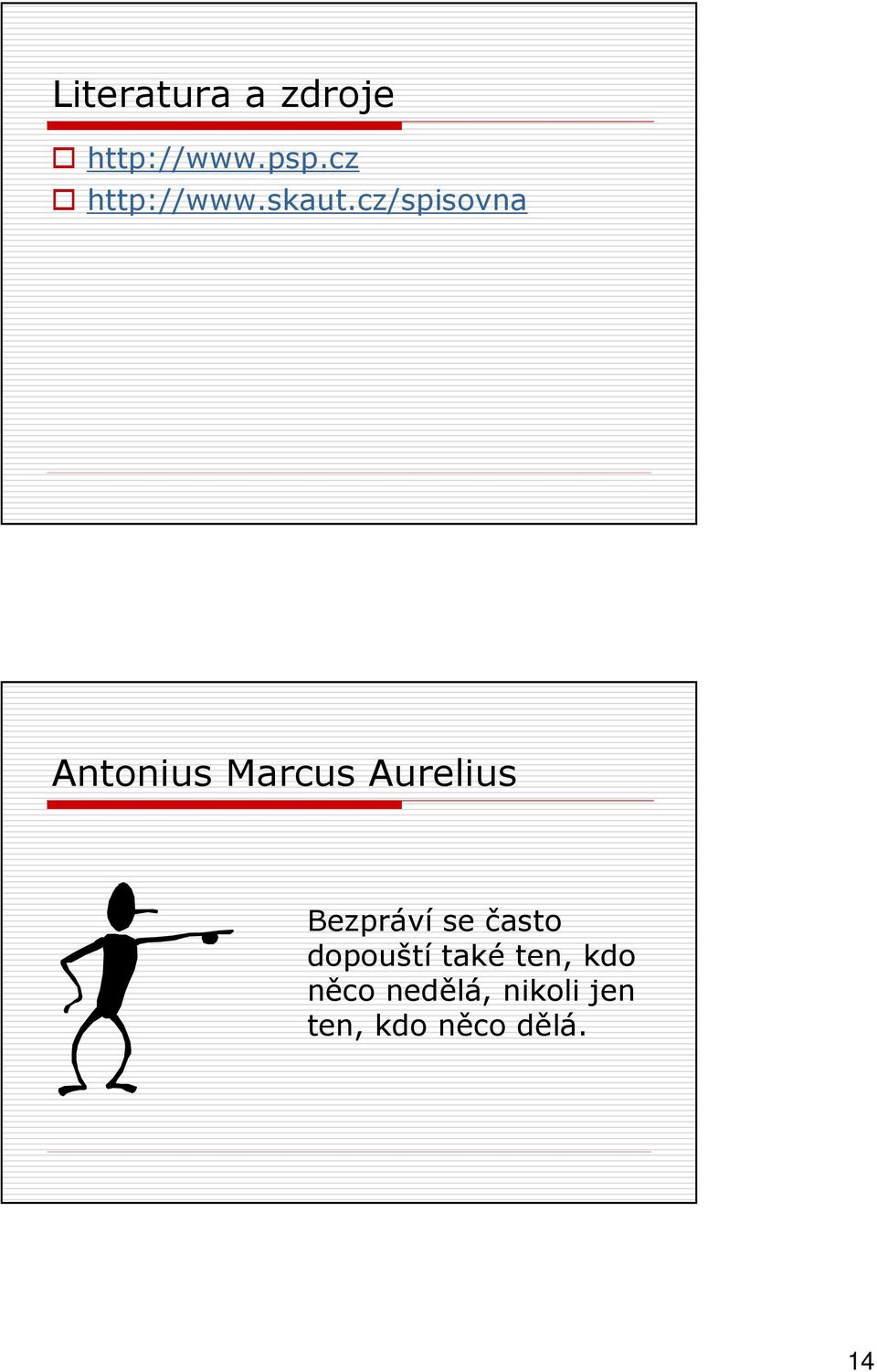 cz/spisovna Antonius Marcus Aurelius