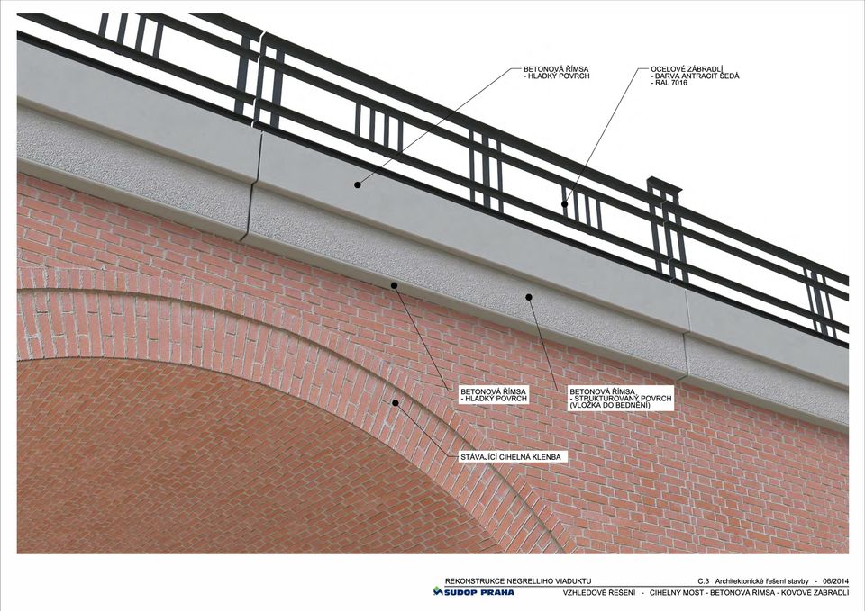 3 Architektonické řešení stavby - 06/2014 SUDOP