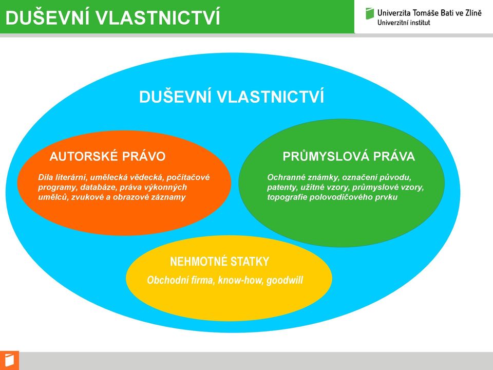 záznamy PRŮMYSLOVÁ PRÁVA Ochranné známky, označení původu, patenty, užitné vzory,