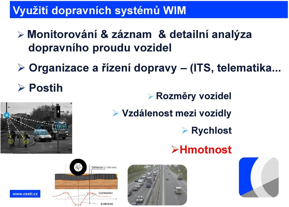 Organizace a řízení dopravy (ITS, telematika.