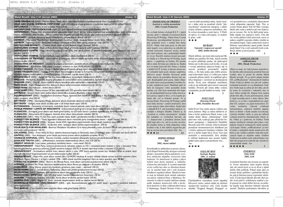IMPERIAL FOETICIDE - split CD výborný brutal grindcore a technický death-grind na splitku!