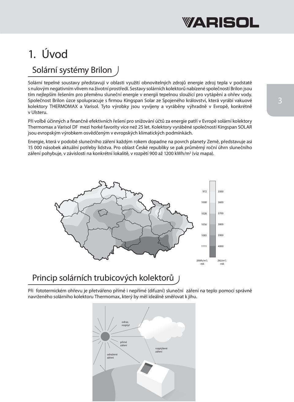 Společnost Brilon úzce spolupracuje s firmou Kingspan Solar ze Spojeného království, která vyrábí vakuové kolektory THERMOMAX a Varisol.