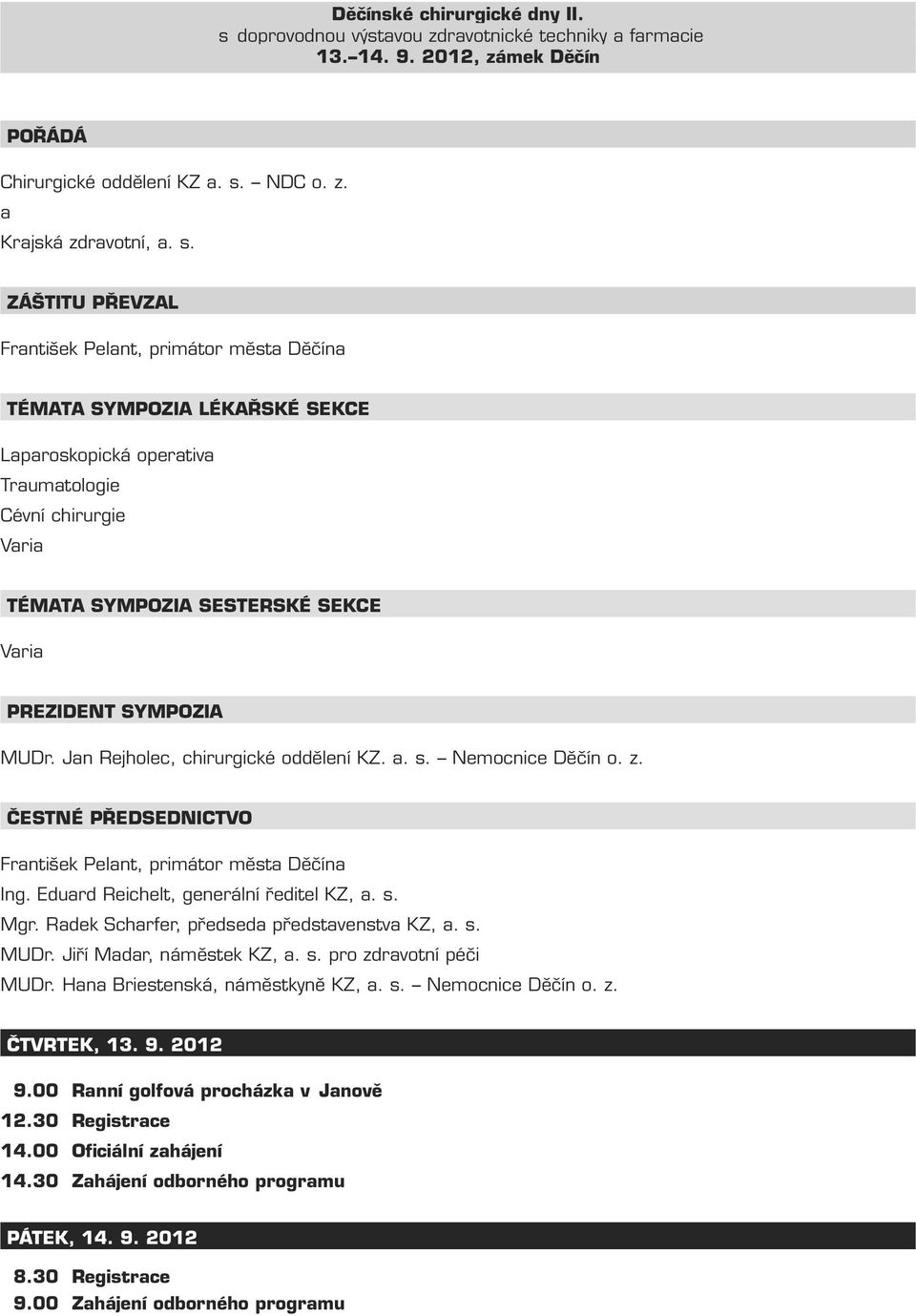 NDC o. z. a Krajská zdravotní, a. s.