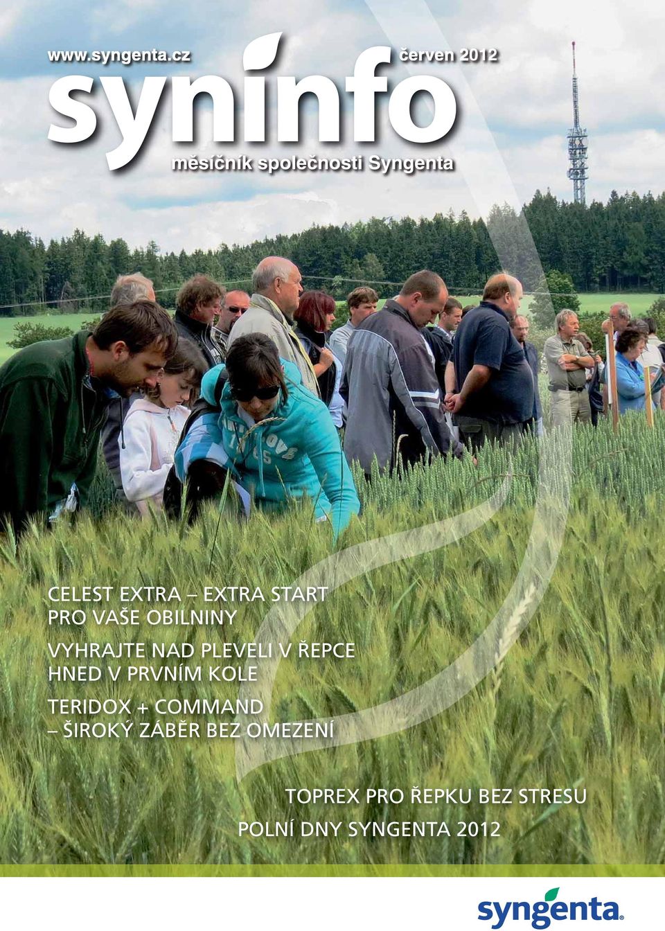 červen 2012 měsíčník společnosti Syngenta - PDF Stažení zdarma