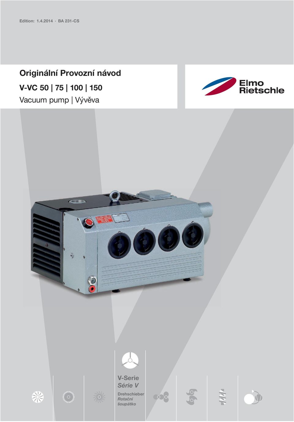 návod V-VC 50 75 100 150 Vacuum
