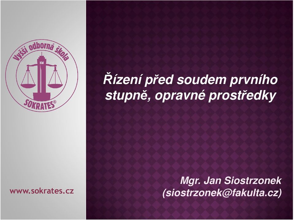 www.sokrates.cz Mgr.