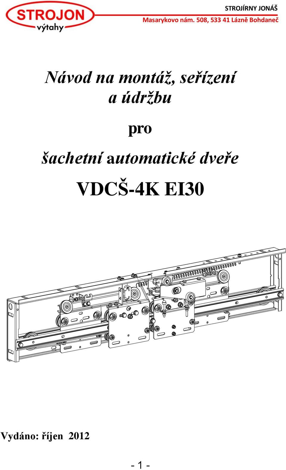 automatické dveře VDCŠ-4K
