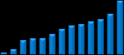 About Radware Over 10,000 Customers Company Growth 144,1 167,0 88,6 77,6 81,4 68,4 54,8 38,4 43,3 43,7 108,9 94,6 4,9 14,1 1998 1999 2000 2001 2002 2003
