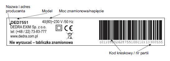 Popis použitých piktogramů VÝSTRAHA: skladovací poloha INFORMACE: Hmotnost hromadného balení NAŘÍZENÍ: Skladujte max.