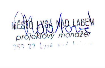 1365/1 ZADAVATEL VEŘEJNÉ ZAKÁZKY: Město Lysá nad Labem Se sídlem: Husovo náměstí 23, 289 22 Lysá nad Labem Zastoupený: Mgr.