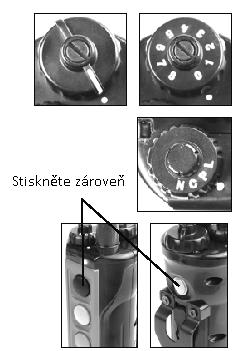 Ke změně programového nastavení postupujte následovně. d 1. Nastavte intenzitu vysílačky na 0 9. Co znamenají LCD ikony Ikony na LCD obrazovce na vysílačce jsou uvedeny níže. 2.