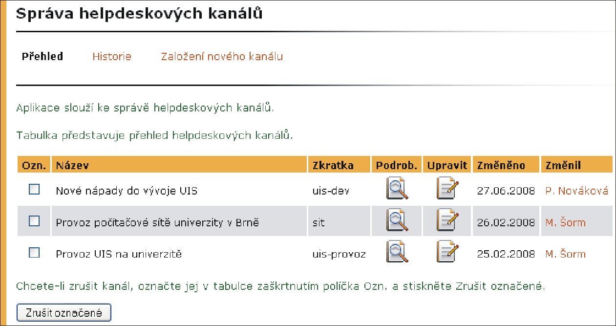 7 SPRÁVA EAGENDY Obrázek 31