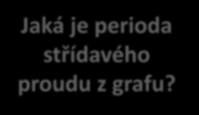 A taková sinusoida se nám v čase prodlouží a vypadá to nějak takto 30 20 10 0-10 0 0,1 0,2 0,3 0,4 0,5 0,6 0,7-20 -30 Perioda - T Doba T, za kterou se průběh střídavého proudu opakuje se nazývá