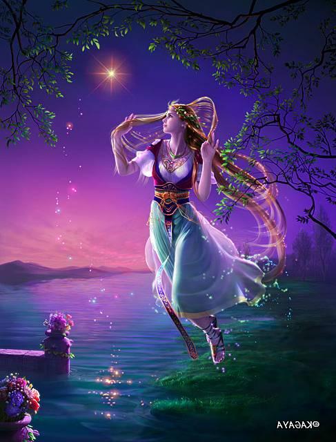 Venuše, ranní hvězda Afrodíté je řecká bohyně lásky, v římské mytologii se nazývala Venuše.
