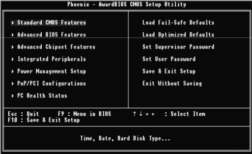 Nové úkoly pro BIOS přineslo ACPI (Advanced Configuration and Power Interface) které zahrnovalo: o detekci a konfiguraci hardware o řízení spotřeby energie (anglicky power managment) o výměnu