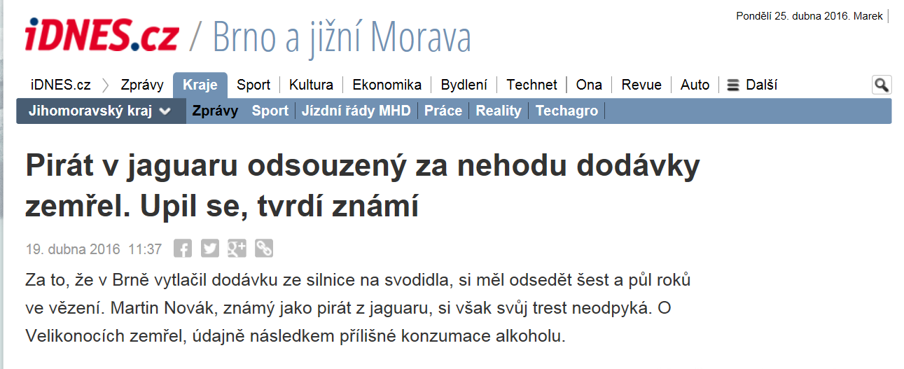 Diskuse Zdroj: http://brno.idnes.