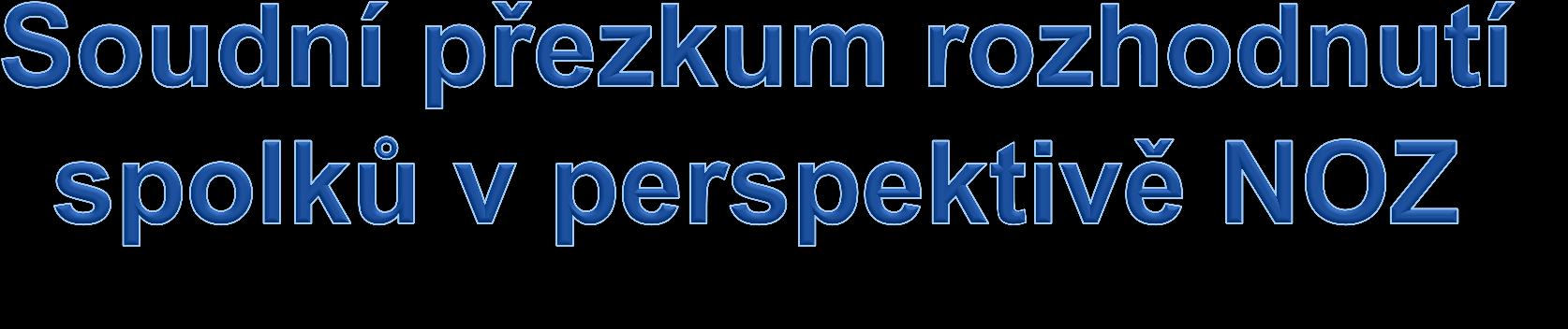 1. Sportovně-právní workshop Praha, 28.