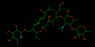 Obrázek 21: Molekula Tylosinu.
