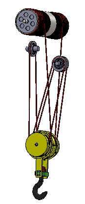 Str. 25 5 NÁVRH LANOVÉHO SYSTÉMU Hlavním nosným médiem lanového systému zdvihacího zařízení je lano.
