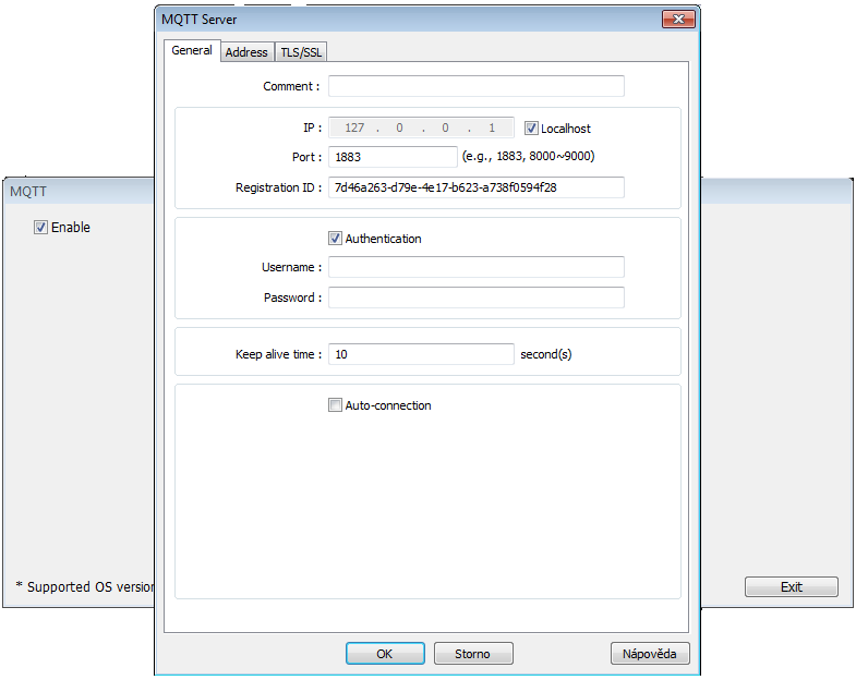 MQTT v EasyBuilderu Pro MQTT funkce je zpřístupněna pouze u řady cmt. Naleznete ji v záložce [ IIoT ] -> [ MQTT ]. Pozn. Pouze od EBPro V5.05.02.