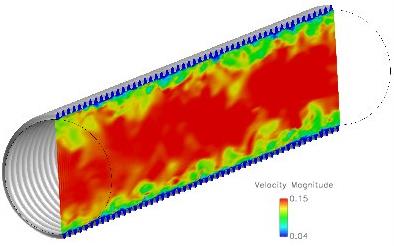 Vznik turbulentního proudění 15 turbulentní vír vířivé proudění bylo vyvoláno gradientem rychlosti a tento byl vyvolán viskozitou proudící tekutiny budou-li vazké síly velké, nebo gradient rychlosti