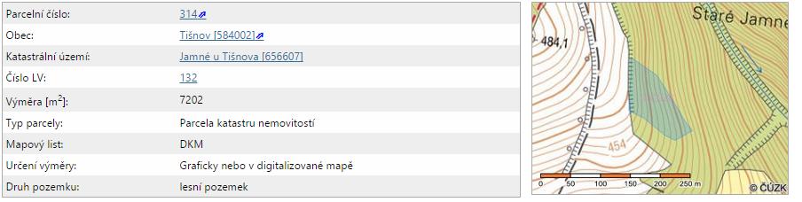 katastrální mapě II.