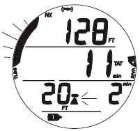Stisknutím tlačítka M ( 2 s) se přechází k displeji pro změnu plynu (Gas Switch). Krátkým stisknutím tlačítka S ( < 2 s) se potvrzuje alarm. Stisknutím tlačítka L se podsvítí displej.