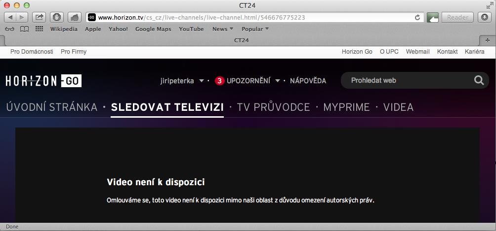 Služba HBO GO není dostupná ve vaší zemi Video není k dispozici Omlouváme