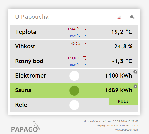 KONFIGURACE Konfigurace se provádí přes webové rozhraní. Základní síťové parametry je možné nastavit také přes Telnet (viz str. 19). Webové rozhraní je přístupné na IP adrese zařízení.