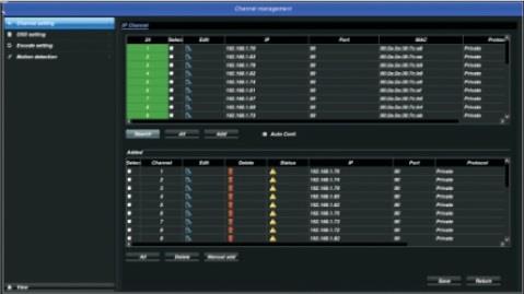 - System setting / Konfigurace systému - Auto configure / Vstup do automatické konfigurace - Output adjust / Nastavit výstupní barvy - Lock / Zablokuje obrazovku - Restart / Restartujte zařízení -