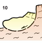 [2.6] 3.4.4.2 Sesouvání Sesouvání je relativně rychlý (cm až m/den), krátkodobě klouzavý pohyb horninových hmot na svahu podél jedné nebo více průběžných smykových ploch.