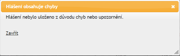 Datum narození - musí být menší než datum zapuštění Datum zapuštění - musí být z měsíce, za který se vyplňuje hlášení. Věk (dny) má být větší než 230 dní.