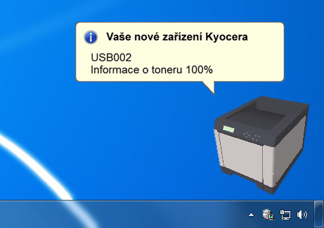 Spuštění nástroje Monitor stavu Chcete-li zobrazit dialogové okno Monitor stavu, klepněte na tlačítko Vlastnosti tiskárny v okně vlastností ovladače tiskárny a dále na tlačítko Monitor stavu na kartě