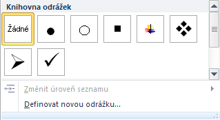 Před číslem se objeví tlačítko, které nabízí možnost: Číslovat od začátku tedy začít novou číselnou řadu.