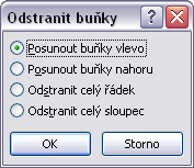 Odstranění buněk v tabulce Vyberte buňky, které chcete odstranit. Na kartě Rozložení ve skupinovém rámečku Řádky a sloupce klepněte na tlačítko Odstranit.