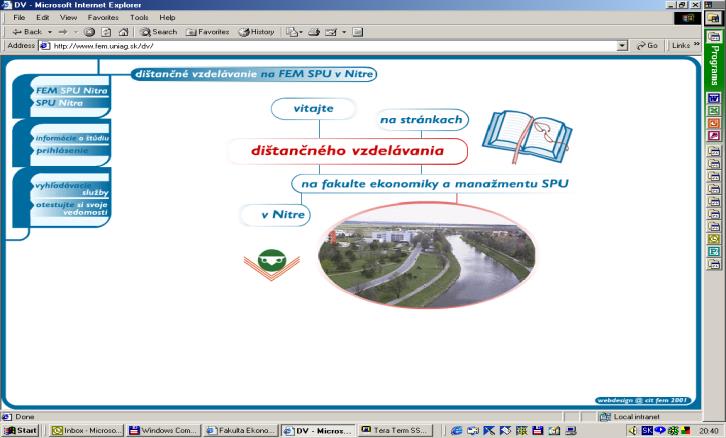 Úvod Metodika na SPU v Nitre sa začala vyvíjať v roku 2000 2 spolu súvisiace projekty v rámci IDEP (Internet Distance Education Program Open Society Foundation): Školenia pre