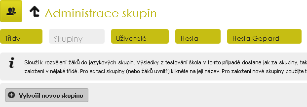 4. Vyberte typ školy z nabídky: Každá třída může mít jiný typ školy, např. v Gymnáziu a Střední odborné škole ekonomické můžeme mít třídu s typem školy SOŠ, ale i Gymnázium čtyřleté.